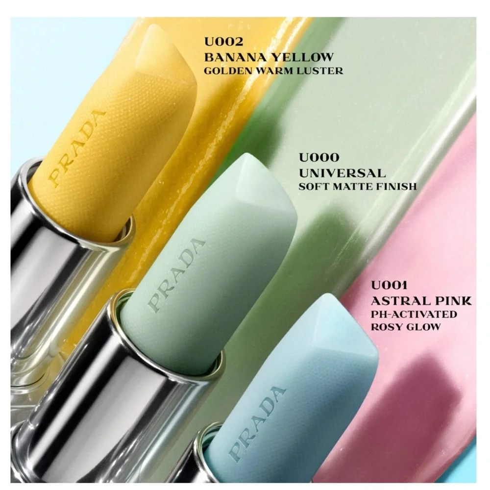 Prada Color Changing Balm (U001 Astral Pink) Ph Reactive Lip Blushing Care